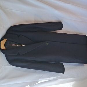 Quince Wool Clasic Single-Breasted Coat Cadet S
